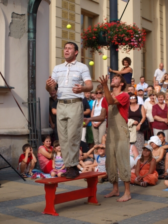 Cie toi d abord, Festival of Circus Art (Carnaval Sztuk-Mistrzow) 28th July-5th August 2012, Lublin, Poland, August 5th 2012のeditorial素材