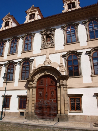 Wallenstein Palace, Prague, Czech Republicのeditorial素材
