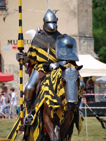 XV International Knight Tournament, Szydlow, Poland, 28th July 2013のeditorial素材