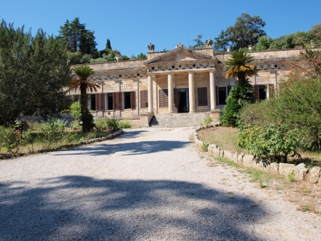 Villa San Martino, Napoleons seat at Isle of Elba, San Martino, Italyの写真素材