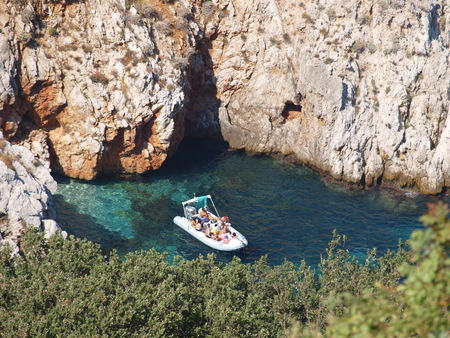 The Nature Reserve Lo Zingaro, Sicily, Italyのeditorial素材