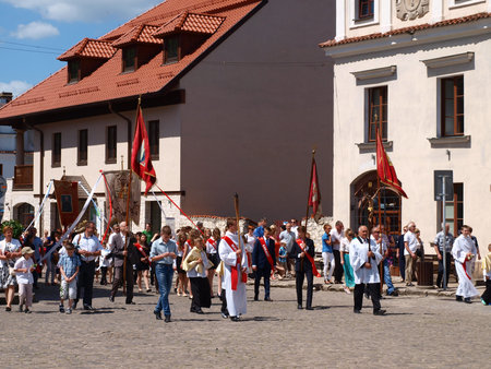 Corpus Christi procession, Kazimierz Dolny June 2015
