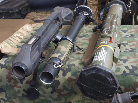 Exhibition of weapon at Radom Air Show 2015