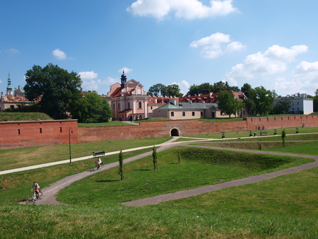 Old town of Zamosc, Polandのeditorial素材