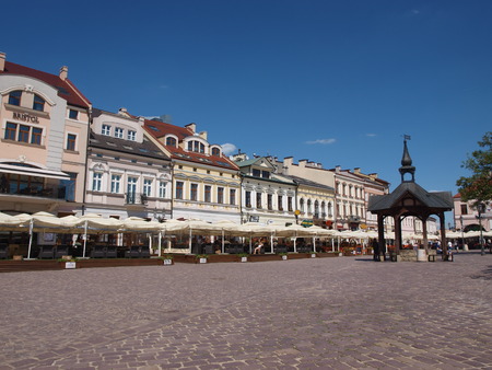 Market Square, Rzeszow, Polandのeditorial素材