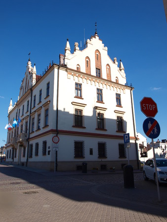 Cityhall in Rzeszow, Polandのeditorial素材