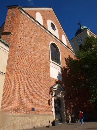 St Adalbert and stanislau church, Rzeszow, Polandのeditorial素材