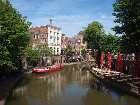 The city of Utrecht, Netherlandsのeditorial素材