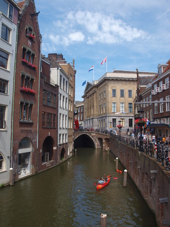 The city of Utrecht, Netherlandsのeditorial素材