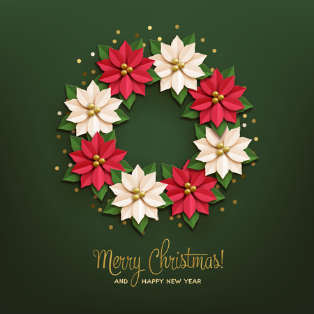 Christmas star.のイラスト素材
