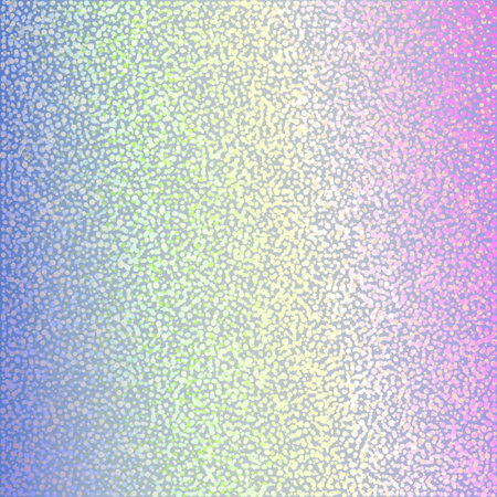 Abstract holographic dotted background. Vector illustration. Design template.のイラスト素材