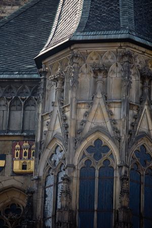 A chuch in Prague, The Czech Republicの写真素材
