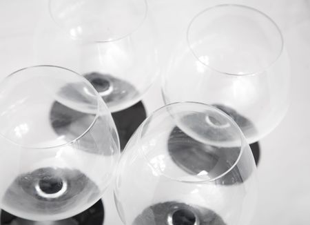 a set of liquor glassesの写真素材