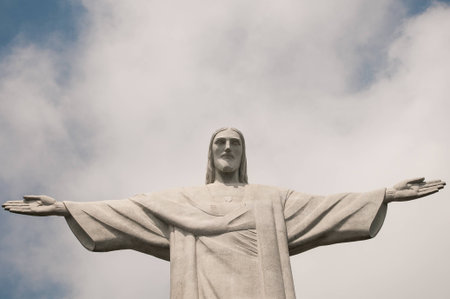 Corcovado in Rio de Janeiro, Brazilのeditorial素材
