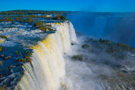 Iguacu waterfalls, South Americaの写真素材
