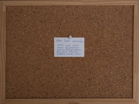 Corkboard isolated on white backgroundの写真素材