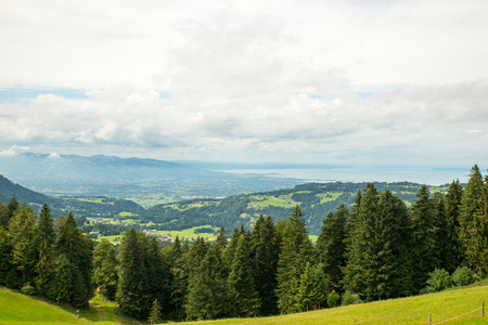 In the Austrian Alpsの写真素材