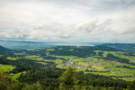 In the Austrian Alpsの写真素材