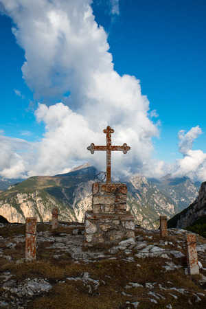 Dolomites at South Tyrol, Italyの写真素材