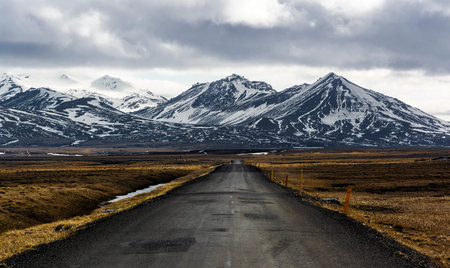 Road to the Icelandic Interior Vatnajokull National Park