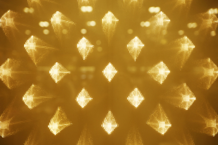 Geometric pattern lightingの写真素材