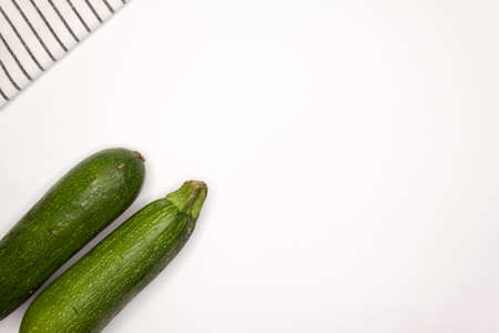 Vegetables on white backgroundの写真素材