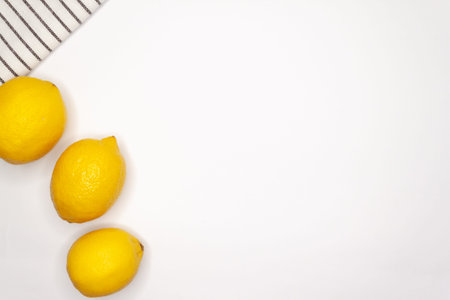Fruits on white backgroundの写真素材