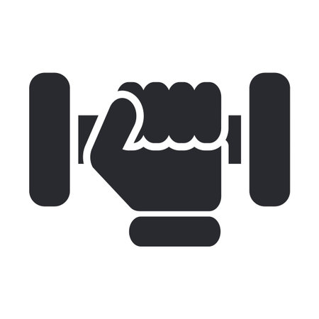 Vector illustration of gym iconのイラスト素材
