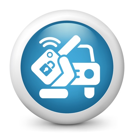 Car remote keyのイラスト素材