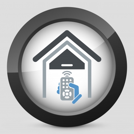 Warehouse remote controlのイラスト素材