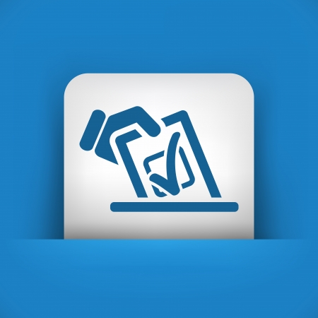 Vote concept iconのイラスト素材