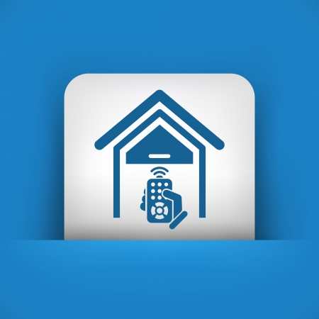 Warehouse remote controlのイラスト素材