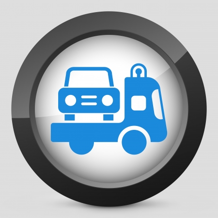 Wrecker iconのイラスト素材
