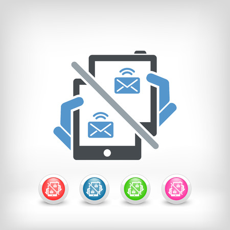 Web message iconのイラスト素材