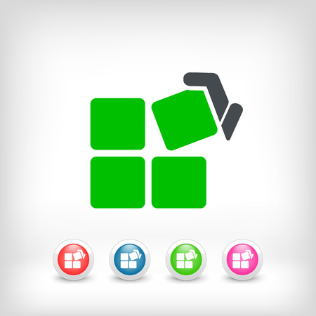 Construction conceptのイラスト素材