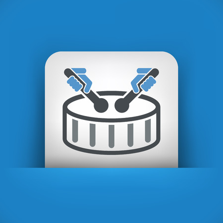 Drum iconのイラスト素材