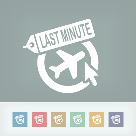 Last minute link iconのイラスト素材