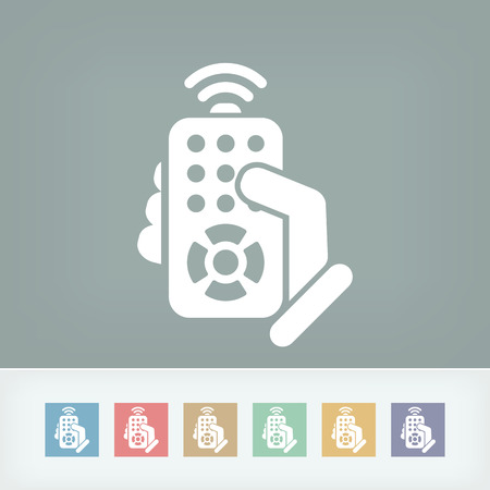 Remote control concept iconのイラスト素材