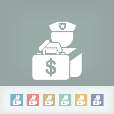 Security bankのイラスト素材