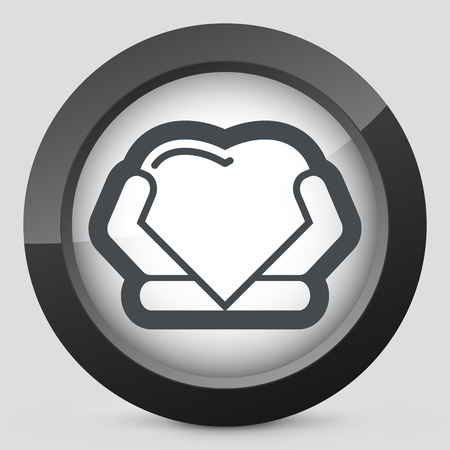 Heart iconのイラスト素材