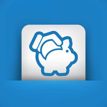 Business coin iconのイラスト素材