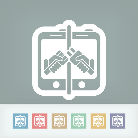 Plug web connectionのイラスト素材