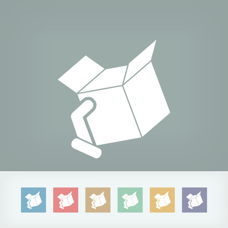 Packaging iconのイラスト素材