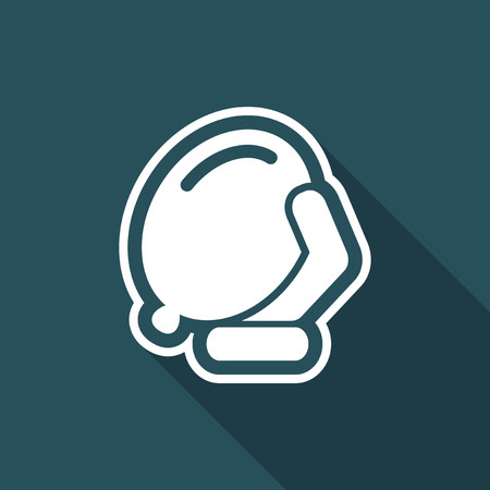 Ballon iconのイラスト素材