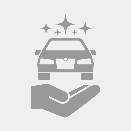Flat and isolated vector illustration icon with minimal and modern designのイラスト素材