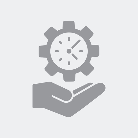 Flat and isolated vector illustration icon with minimal and modern designのイラスト素材