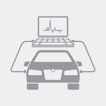 Flat and isolated vector illustration icon with minimal and modern designのイラスト素材