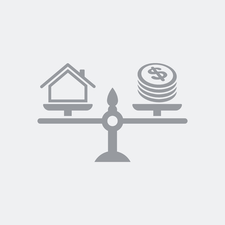 Flat and isolated vector illustration icon with minimal and modern designのイラスト素材