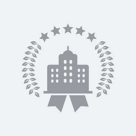 Flat and isolated vector illustration icon with minimal and modern designのイラスト素材