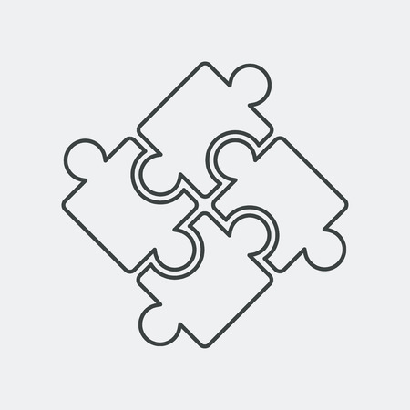 Flat and isolated vector illustration icon with minimal and modern designのイラスト素材
